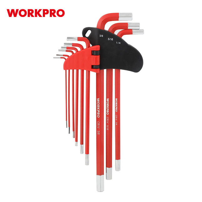 WORKPRO 9-Piece Long Hex Key Set (WP222017)