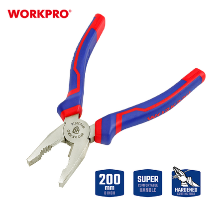 WORKPRO 8 inch 200mm Combination Pliers (WP231018)