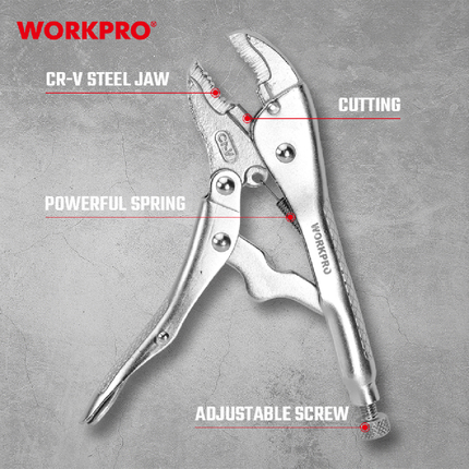 WORKPRO 4-inch Bent Nose Pliers (WP231056)