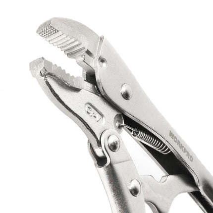 كماشة قفل ذات فك منحني WORKPRO  مقاس 7 انش (180 مم)