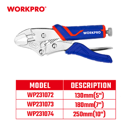 WORKPRO 7-inch 180mm Insulated Crimping Pliers (WP231073)