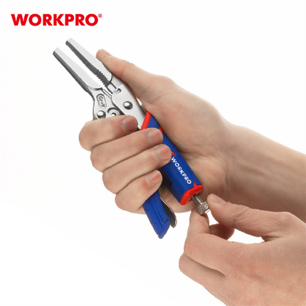 WorkPro 6.5" 165mm Heavy Duty Long Nose Crimping Pliers (WP231075)