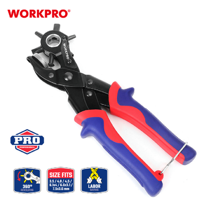 WORKPRO Faux Leather Hole Punch (WP231078)