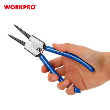 WORKPRO 7" 180mm Straight External Circlip Pliers (WP231080)