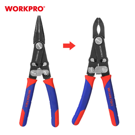 WORKPRO 2-in-1 Flipping Pliers (WP231084)