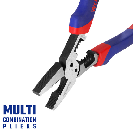 WORKPRO 8-inch 3-in-1 Pliers (WP231085)
