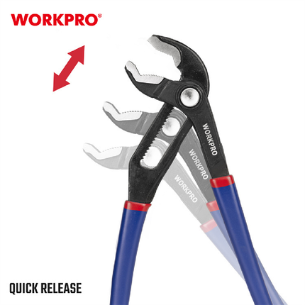 WORKPRO 10-inch 250mm Quick Release Ford Pliers (WP231087)