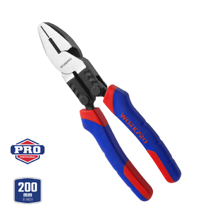 WORKPRO 8-inch 200mm Heavy Duty Industrial Pliers (WP231089)