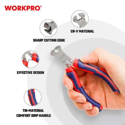 Workpro Mini Electronics Pliers (WP231098)