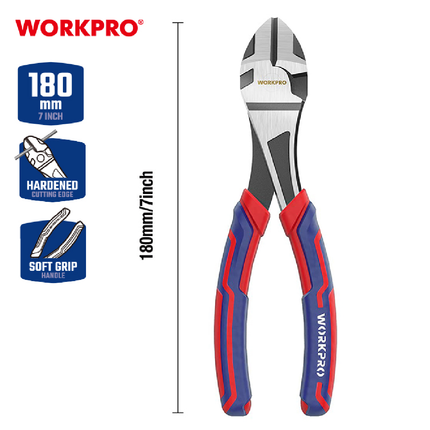 WORKPRO 7-inch 180mm Professional Wire Cutter (WP231104)
