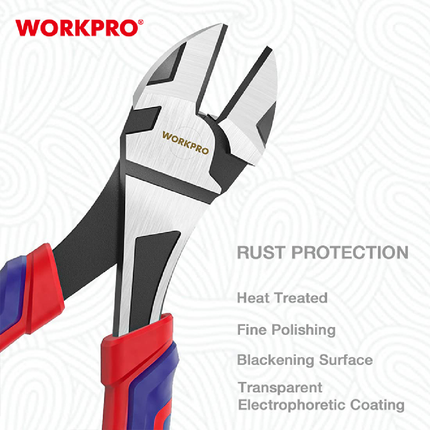 WORKPRO 7-inch 180mm Professional Wire Cutter (WP231104)