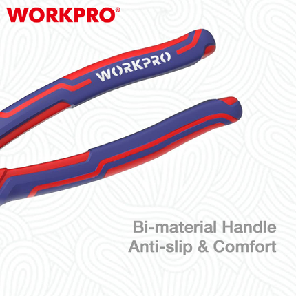 WORKPRO 8-inch 200mm Professional Multi-purpose Pliers (WP231106WE)