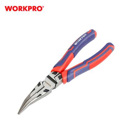 WORKPRO 6-inch (160mm) Bent Nose Pliers (WP231108)