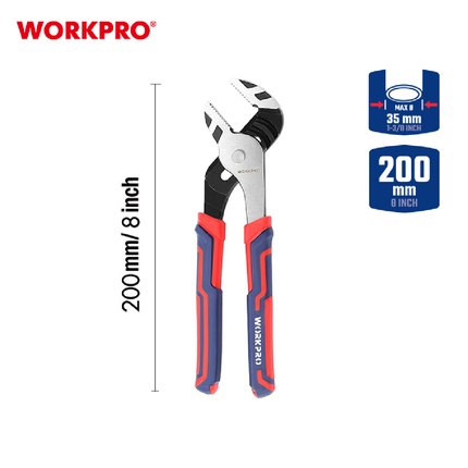 WORKPRO 8-inch 200mm Ford Pliers (WP231110)