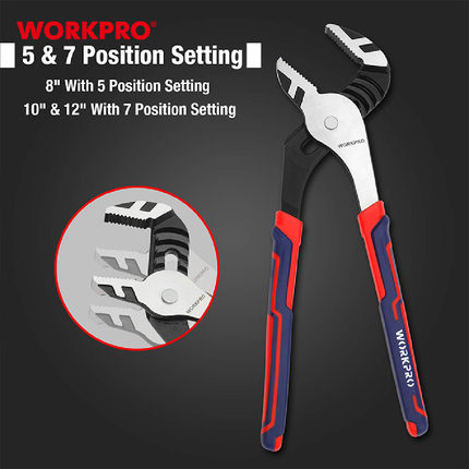 WORKPRO 8-inch 200mm Ford Pliers (WP231110)