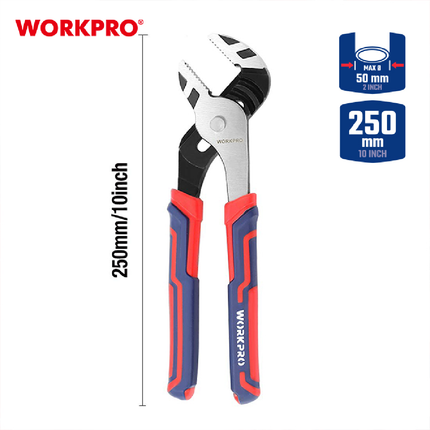 WORKPRO Ford Pliers 10 Inch 250mm (WP231111WE)