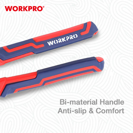 WORKPRO Ford Pliers 10 Inch 250mm (WP231111WE)