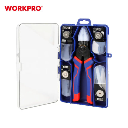 WORKPRO 5-in-1 Multi-Head Pliers 8-inch (WP231144)