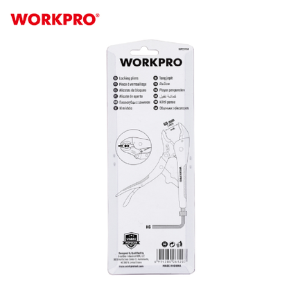 WorkPro 7-Inch Bent Professional Crimping Pliers (WP231159)