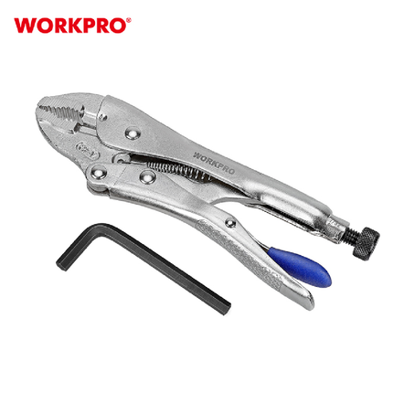 WorkPro 7-Inch Bent Professional Crimping Pliers (WP231159)