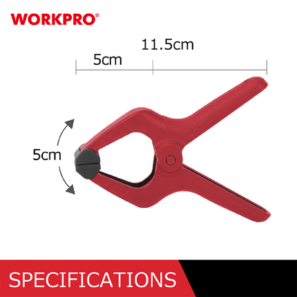 WORKPRO 1-inch Carpenter's Clamp (WP232002)