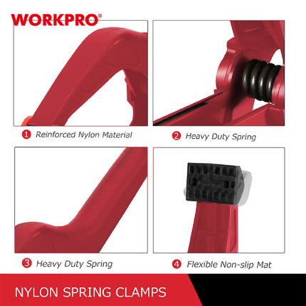 WORKPRO 1-inch Carpenter's Clamp (WP232002)
