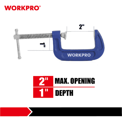 Workpro C2-inch Mooring Cleat (WP232017)