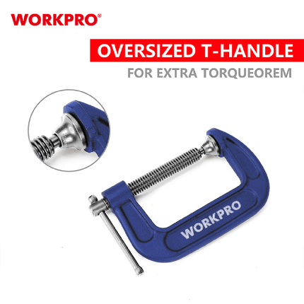 WORKPRO 4-inch C-Clamp (WP232019)