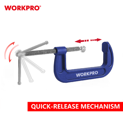 WorkPro 6-inch C-Clamp (WP232020)