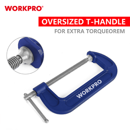 WorkPro 6-inch C-Clamp (WP232020)