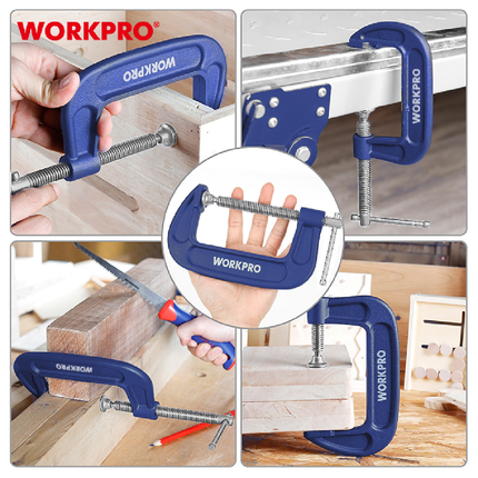WorkPro 6-inch C-Clamp (WP232020)