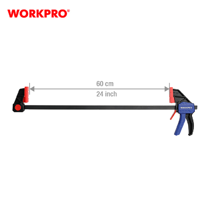 Workpro 24-inch Heavy Duty Automatic Wood Clamp (WP232042)