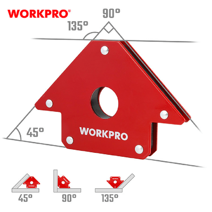 WORKPRO 4-inch Magnetic Angle Collector (WP232046)