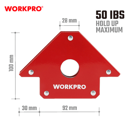 WORKPRO 4-inch Magnetic Angle Collector (WP232046)