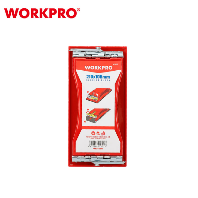 Workpro Hand Sanding Pad Base - Assorted Sizes