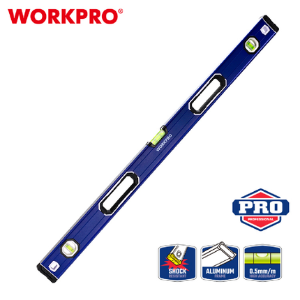 Workpro 60cm Blue Magnetic Spirit Level (WP262020)