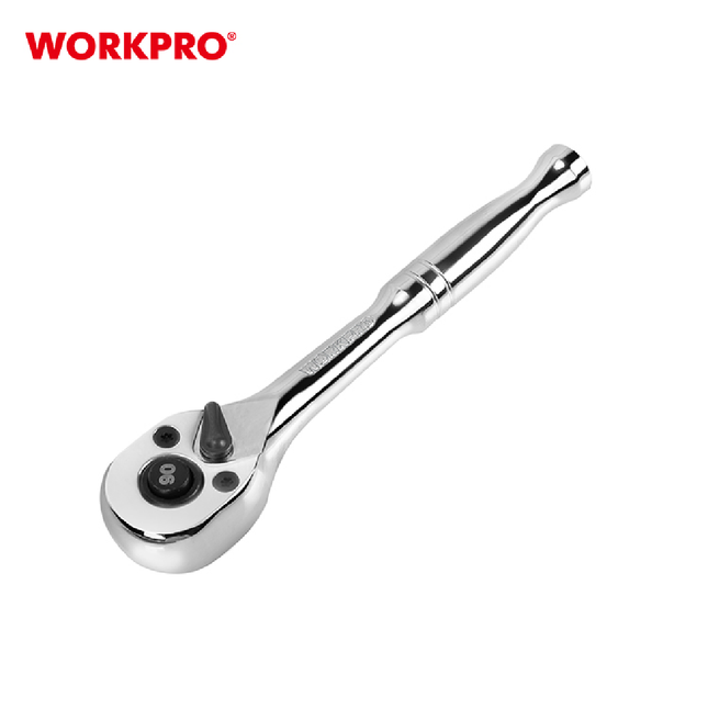 WORKPRO 1/4-inch Quick Release Ratchet Wrench (WP271004)