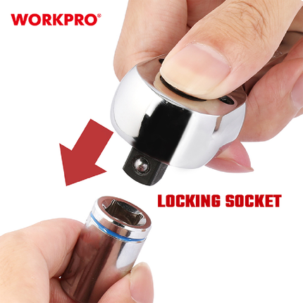 WORKPRO 3/8-inch Quick-Release Ratchet (WP271005)
