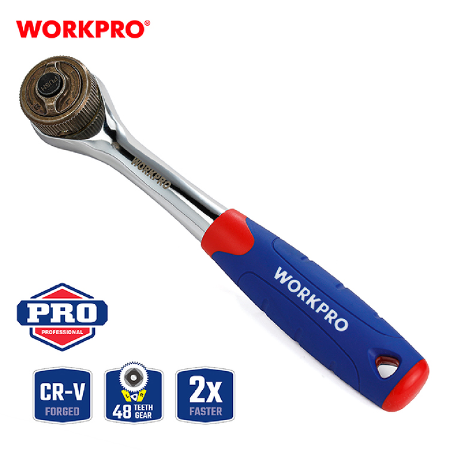WORKPRO 3/8-inch Quick Release Ratchet (WP271013)