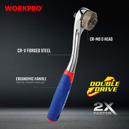 WORKPRO 3/8-inch Quick Release Ratchet (WP271013)