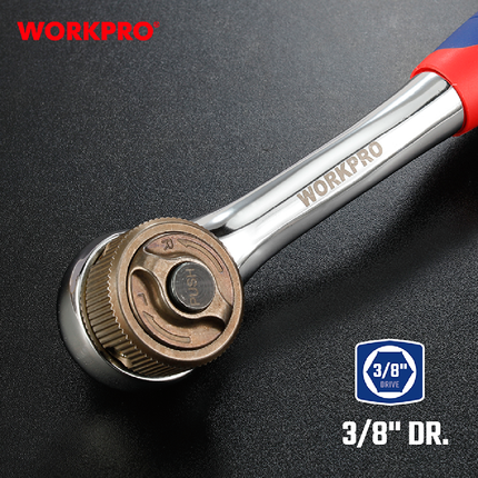 WORKPRO 3/8-inch Quick Release Ratchet (WP271013)