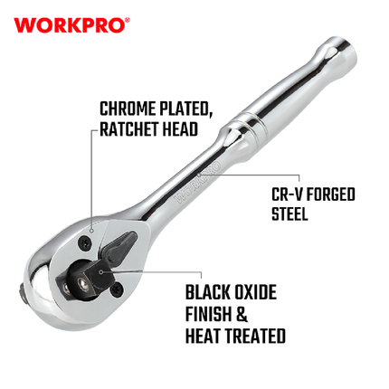 WORKPRO 3-in-1 Staple Gun (WP271014)