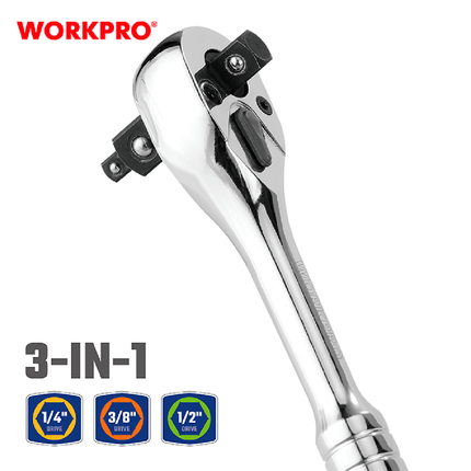 WORKPRO 3-in-1 Staple Gun (WP271014)
