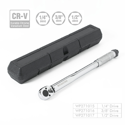 WORKPRO 3/8-Inch Torque Wrench (WP271016)