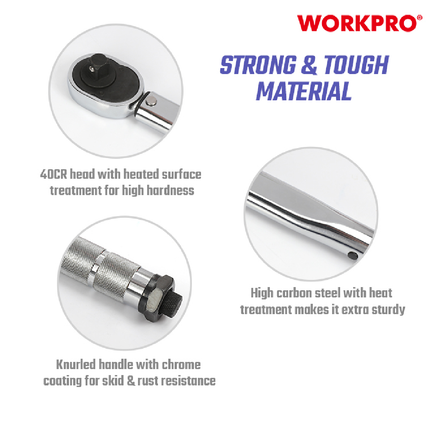 WORKPRO 1/2-inch Torque Wrench (WP271017)