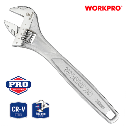 WORKPRO 12-inch Industrial Pipe Wrench (WP272007)