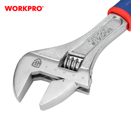 WORKPRO 12-inch Heavy Duty Insulated Adjustable Wrench (WP272013)