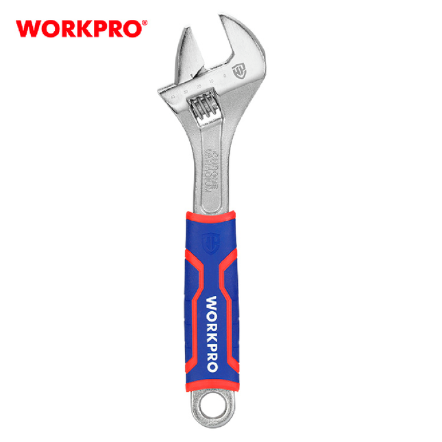 WORKPRO 12-inch Heavy Duty Insulated Adjustable Wrench (WP272013)