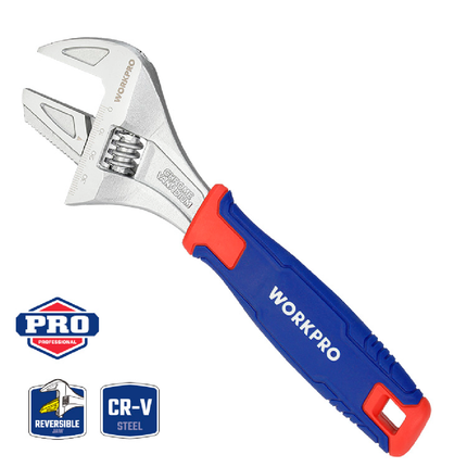 Workpro 8-inch 2-in-1 Mole Wrench (WP272014)