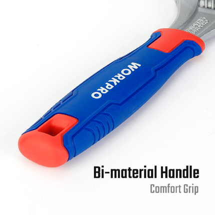 Workpro 8-inch 2-in-1 Mole Wrench (WP272014)